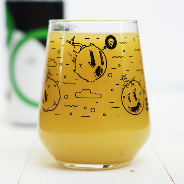Juice Bomb 450ml Designer Tumbler Glass