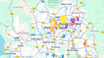 Map of Malaysia Our Craft Beer Network