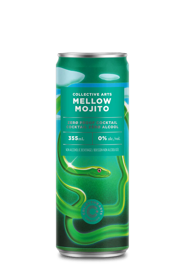 Zero Proof Mellow Mojito Cocktail