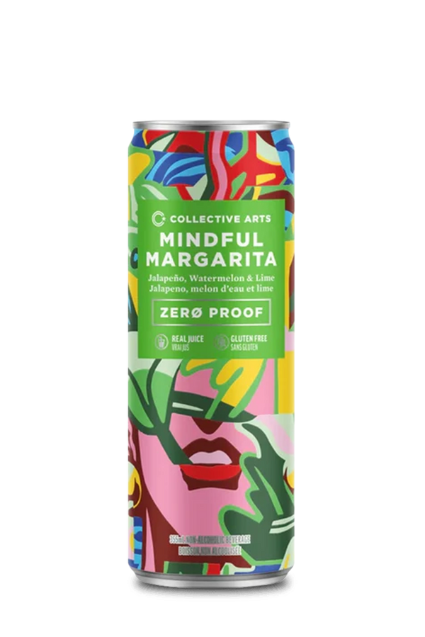 Zero Proof Mindful Margarita Cocktail