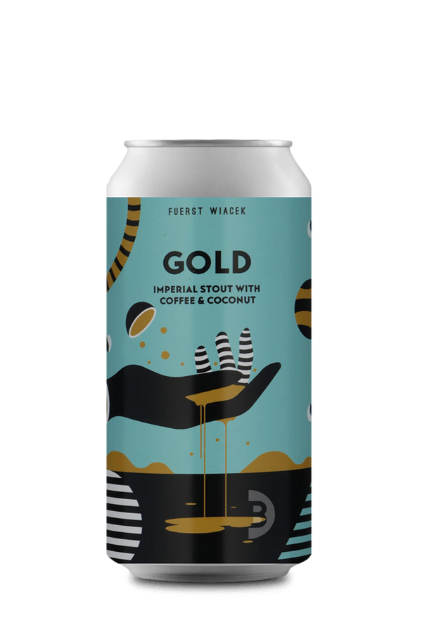 Gold Imperial Stout With Coffee & Coconut