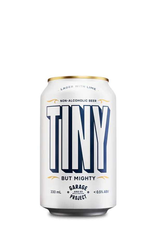 Tiny But Mighty Lager With Lime (Non Alcoholic)