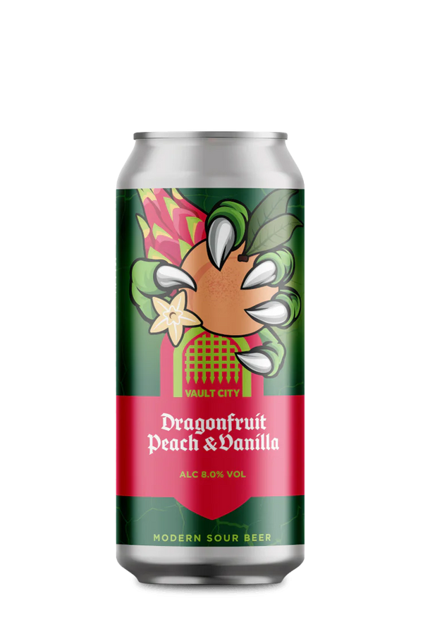 Dragonfruit, Peach & Vanilla Fruited Sour